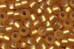 11-004F - Matte Silver Lined Dk Gold