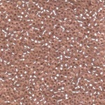 11-023F - Matte Silver Lined Pale Rose